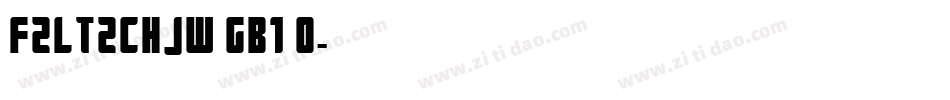 FZLTZCHJW GB1 0字体转换